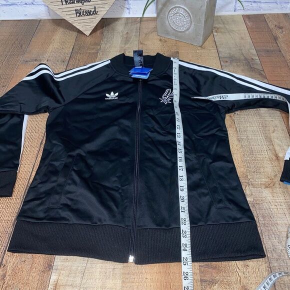 NWT ADIDAS SAN ANTONIO SPURS Track Jacket - Picture 8 of 14
